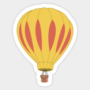 Hot-air balloon Sticker